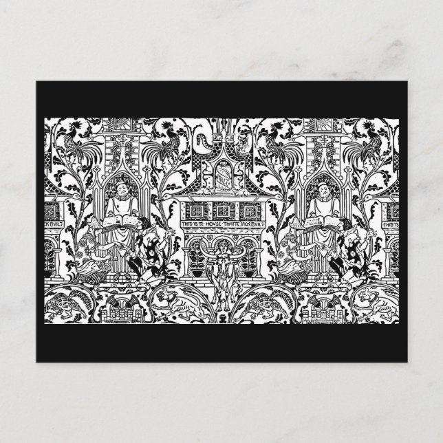 Postcard-Vintage Illustration-Walter Crane 67 Postcard (Front)