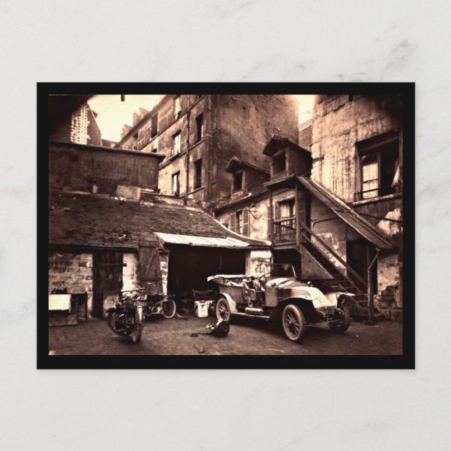 Postcard-Vintage Photography-Eugène Atget 10 Postcard (Front)