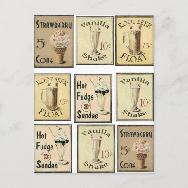 postcard, vintage postcard (Front)