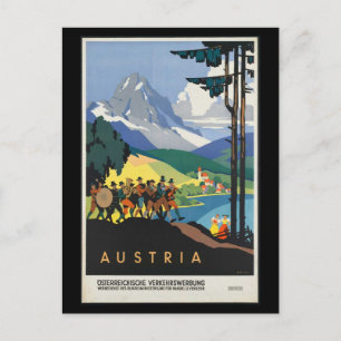 Postcard-Vintage Travel-Austria Postcard