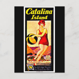 Postcard-Vintage Travel-Catalina Island Postcard