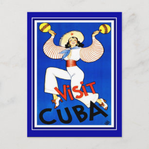 Postcard Vintage Travel Cuba