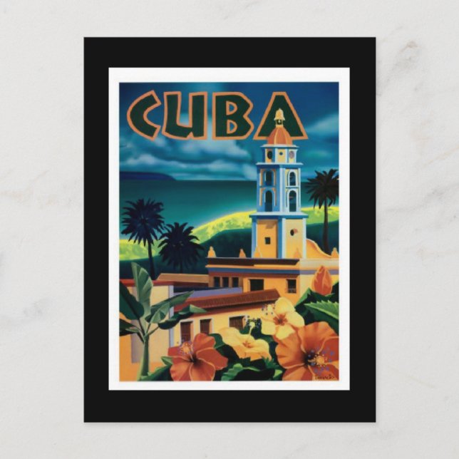 Postcard-Vintage Travel-Cuba Postcard (Front)