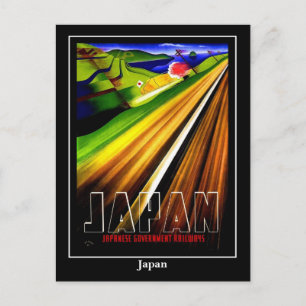 Postcard Vintage Travel Japan