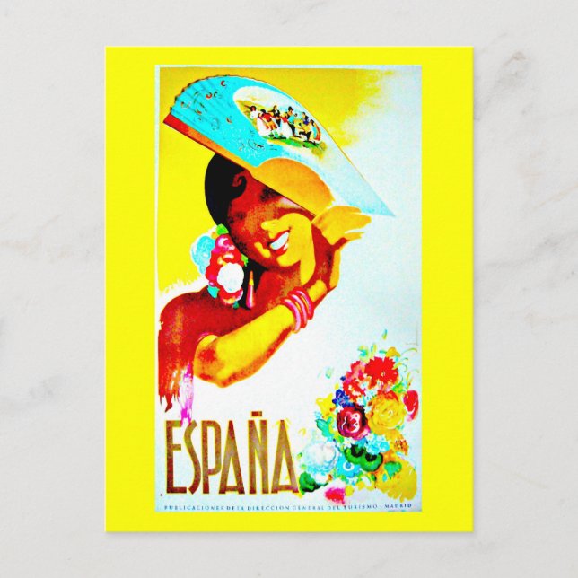 Postcard-Vintage Travel-Spain Postcard (Front)