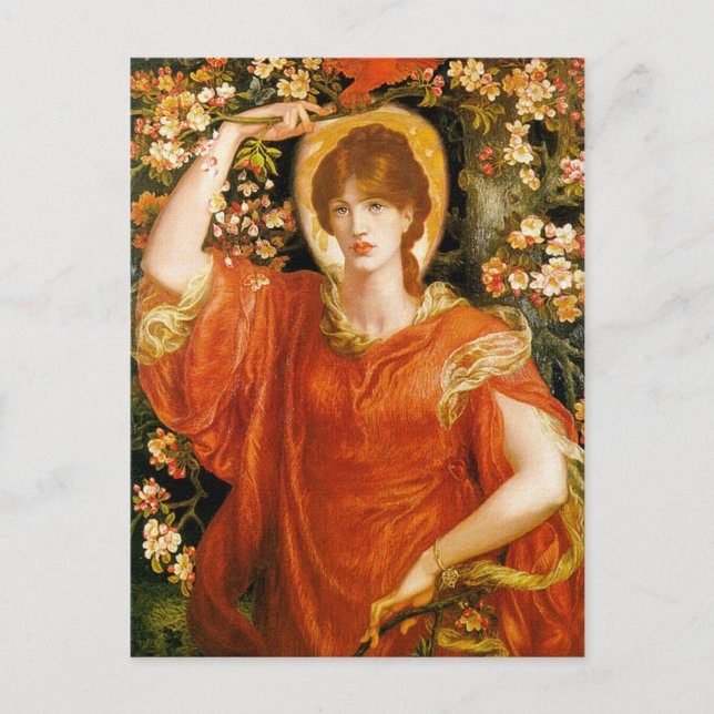 Postcard:  Vision of Fiammetta Postcard (Front)