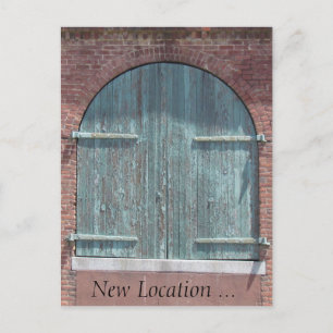 Postcard - Warehouse Door