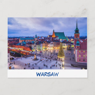 Postcard Warsaw