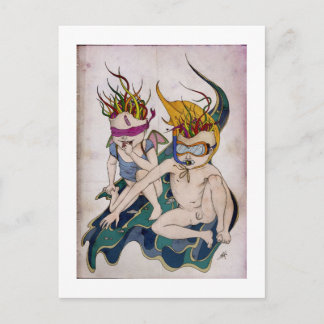 Postcard - We were gonna save the world