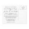 postcard wedding invitation