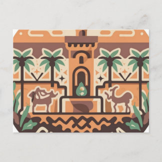 postcard which shows of 'GHARDAIA' in Algerie