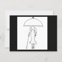 Postcard - Who Are You Wearing? With Envelope