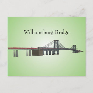 Postcard: Williamsburg Bridge Postcard