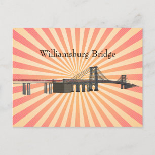 Postcard: Williamsburg Bridge Postcard