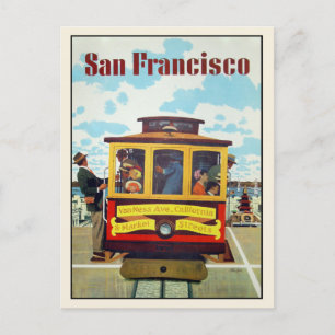 Postcard with Cool San Francisco Print