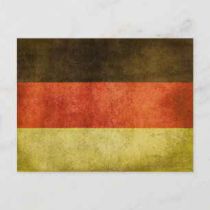 Postcard with Dirty Flag from Germany