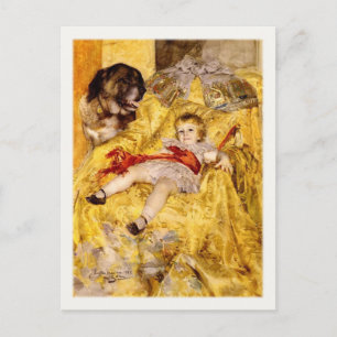 Postcard With Famous Painting