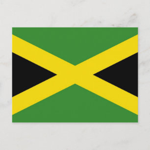 Postcard with Flag of Jamaica