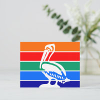 Postcard with Flag of St. Petersburg