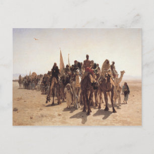 Postcard With Leon Belly Painting