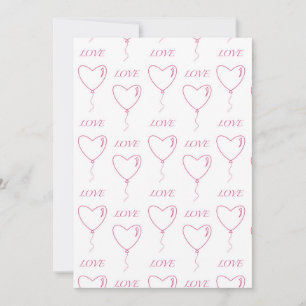Postcard with love