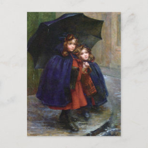 Postcard With Marthe Boyer-Breton Painting