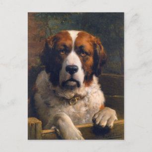 Postcard With Otto Eerelman Painting