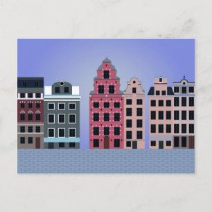 Postcard with Stockholm