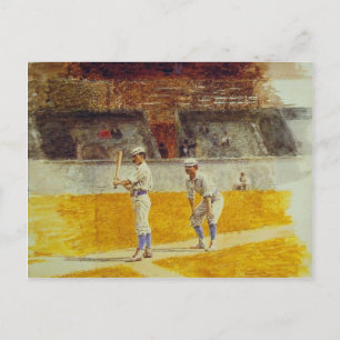Postcard With Thomas Eakins Painting