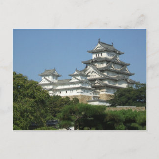 Postcard with view of Himeji Castle