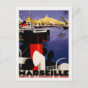 Postcard With Vintage Port Poster
