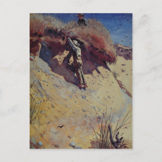 Postcard With Winslow Homer Painting