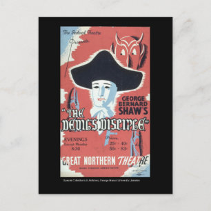 Postcard-WPA Chicago-Devil's Disciple Postcard