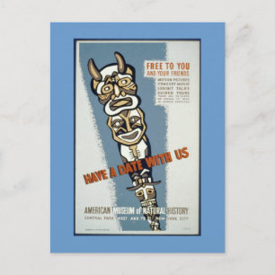 Postcard-WPA-Have A Date With Us Postcard