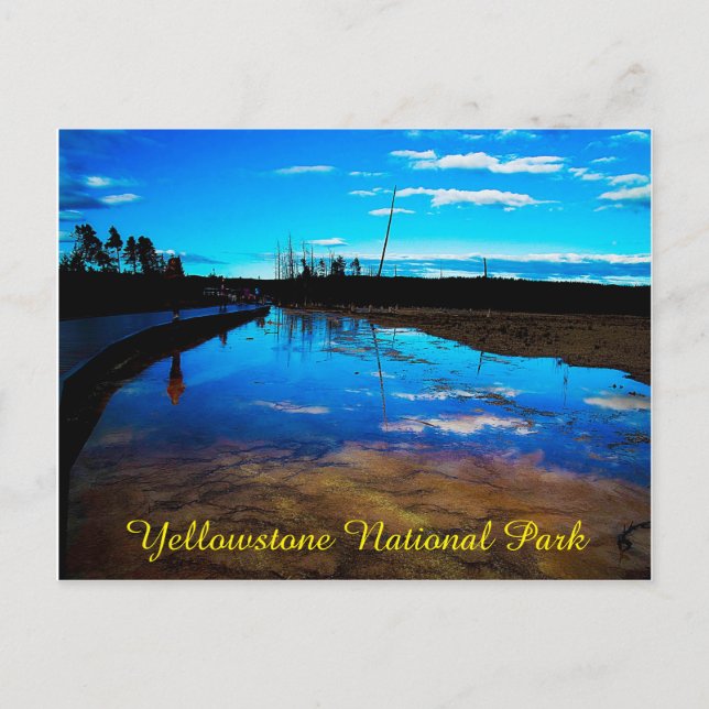 Postcard Yellowstone National Park (Front)