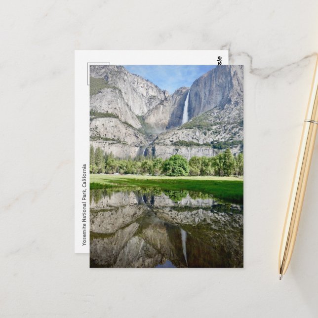 Postcard - Yosemite National Park (Front/Back In Situ)