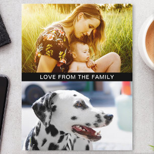 Postcard Your 2 Photos & Message