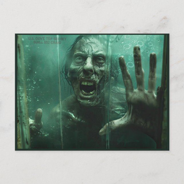 Postcard - Zombie Craig (Front)