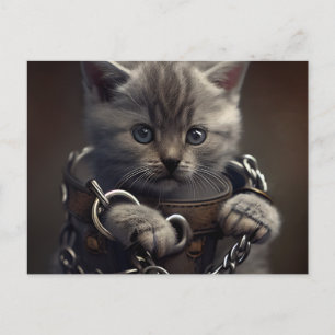 Postcards Cat prisoner
