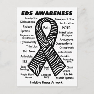 POSTCARDS...EDS - Symptoms Postcard