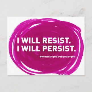 Postcards for the Resistance - Women's Rights
