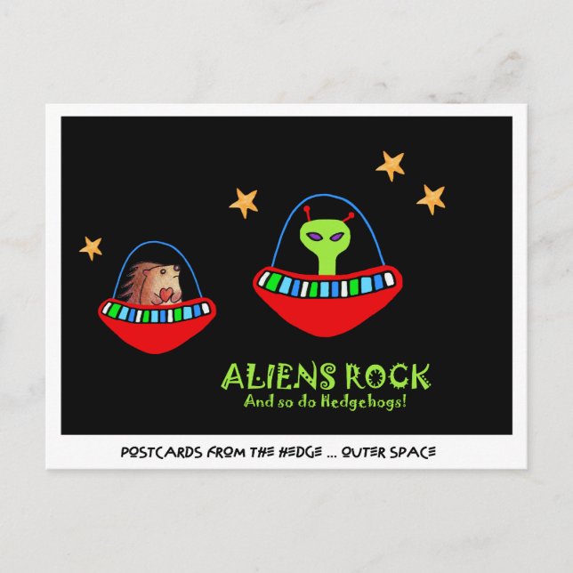 POSTCARDS FROM THE hEDGE! (Front)