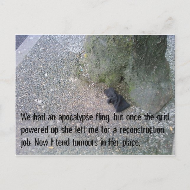 Postcards from the Post-Apocalypse #4 Love Story (Front)