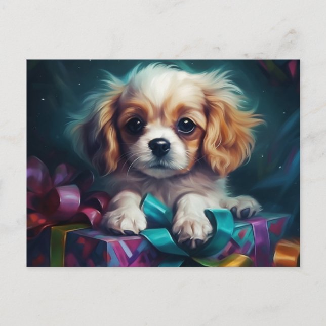 Postcards Puppy Christmas (Front)