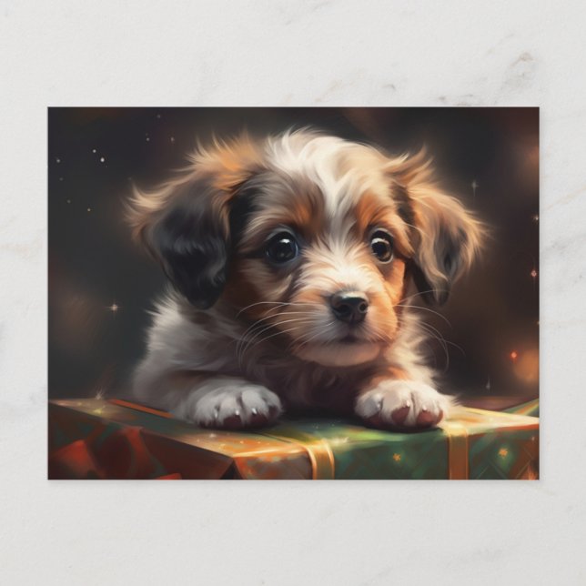Postcards Puppy Christmas (Front)