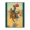 Postcards - Valentine cowgirl horse lasso heart