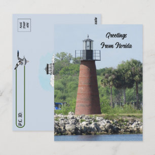Postcrossing Lighthouse Lake Tohopekaliga Florida Postcard