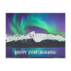 Postcrossing Northern Lights 1 - Postcard