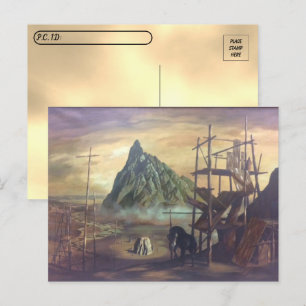 Postcrossing - The Black Horse - John Atherton Postcard