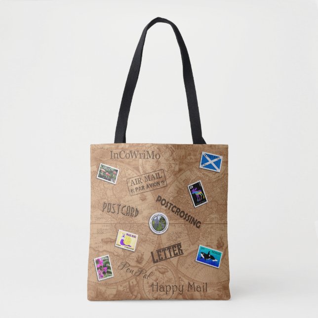 Postcrossing - Tote Bag (Front)